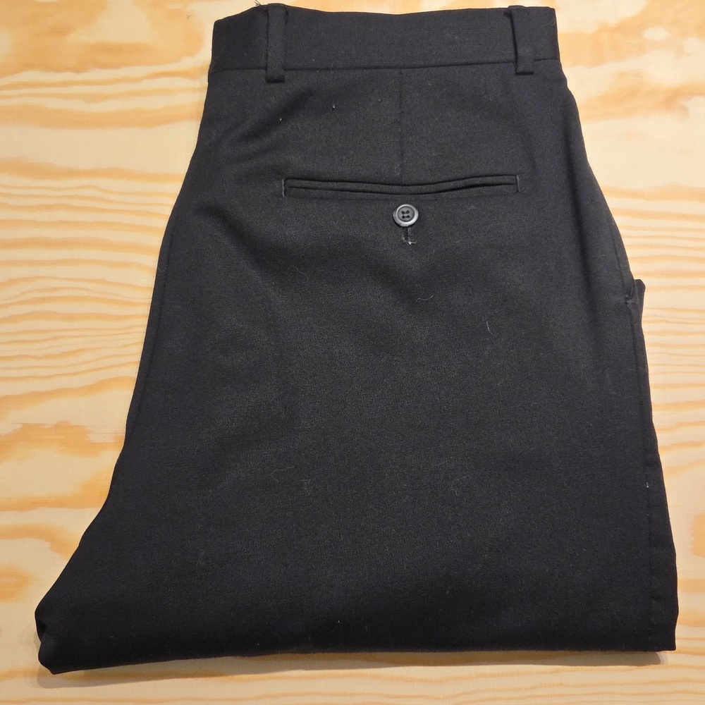 Classic Fit Black Men's Dress Pants (34x30)